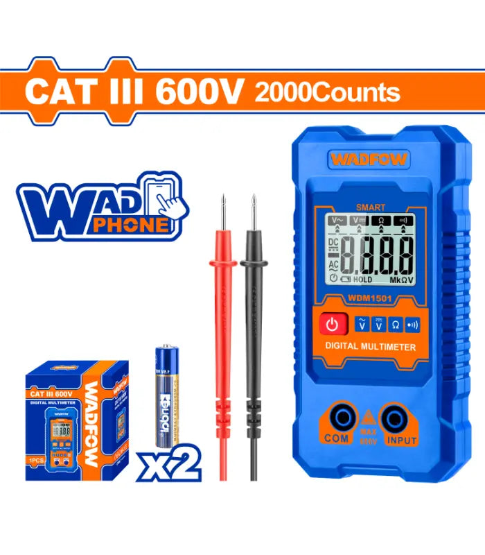 WADFOW WDM1501 DIGITAL MULTIMETER