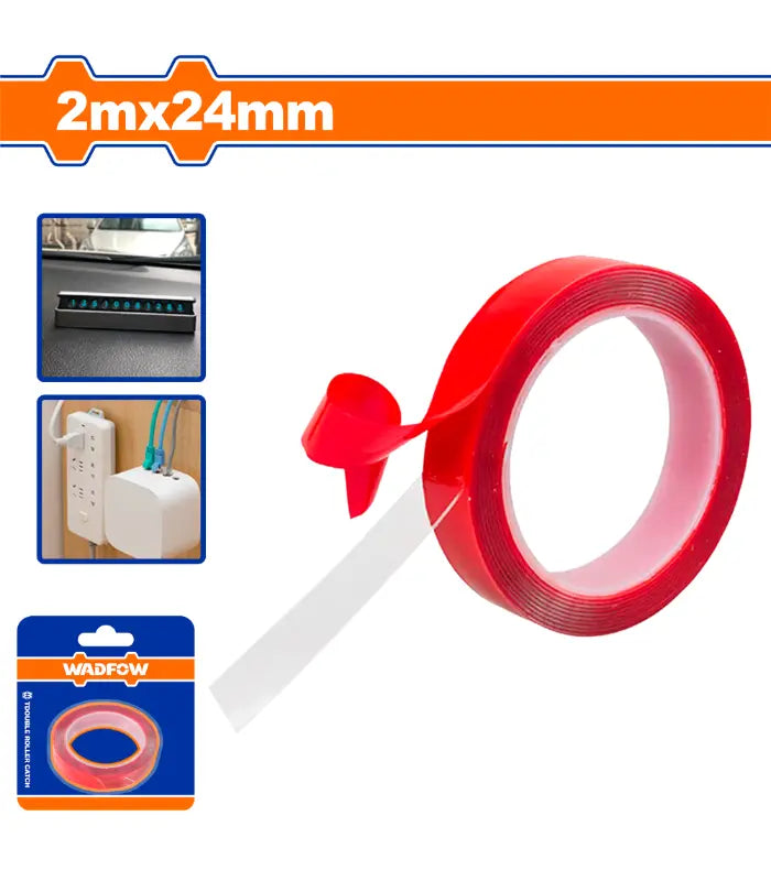 TWO-SIDED ADHESIVE TAPE 24mm 2m