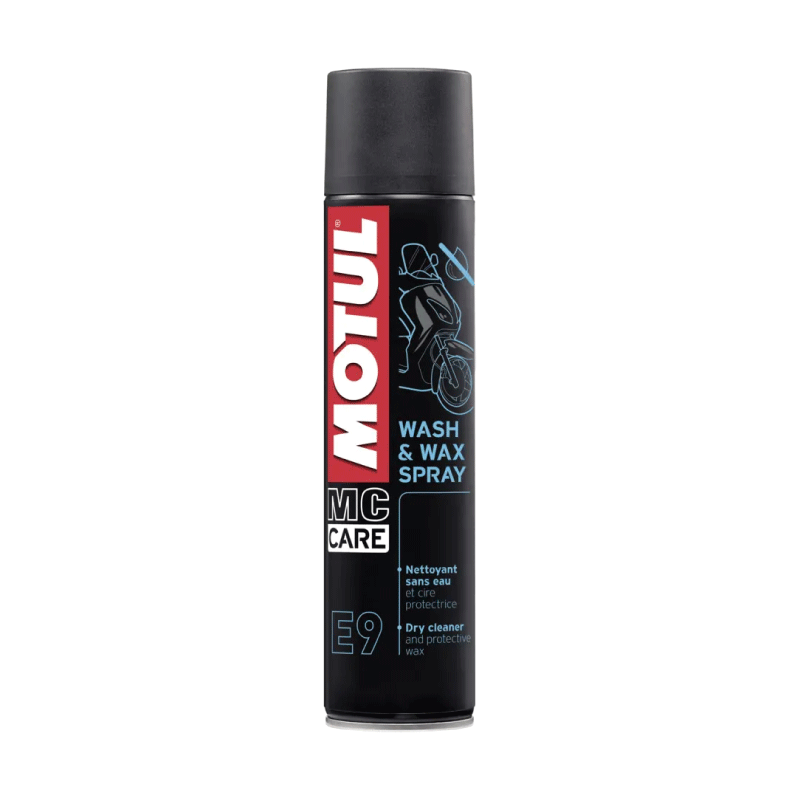 MOTUL MC CARE E9 СПРЕЈ ЗА МИЕЊЕ И ПОЛИРАЊЕ 0.4L